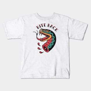 Snake tattoo Kids T-Shirt